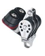 Harken Micro Block 22 mm Poulie Triple avec Taquet et Ringot Réf 231